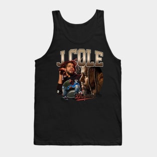 Hip Hop Retro J Cole Album Art Tank Top